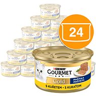 Gourmet gold pate with chicken 24 x 85 g - Cat Pâté