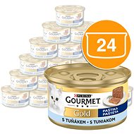 Gourmet gold pate with tuna 24 x 85 g - Cat Pâté