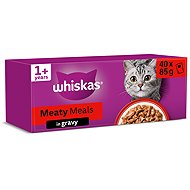 Whiskas Classic Selection Capsules in juice for adult cats 80 × 85 g - Cat Food Pouch