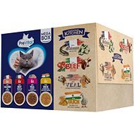 PreVital nation's Kitchen mäsový mix v národných receptúrach 24× 85 g - Kapsička pre mačky