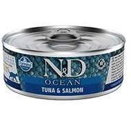 N&D Ocean Cat Adult Tuna & Salmon 70 g - Canned Food for Cats