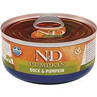 N&D Pumpkin Cat Adult Duck & Pumpkin 70 g - Canned Food for Cats