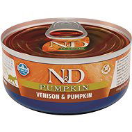 N&D Pumpkin Cat Adult Venison & Pumpkin 70 g - Konzerva pre mačky