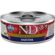 N&D Quinoa Cat Adult Digestion Lamb & Fennel 80 g - Canned Food for Cats