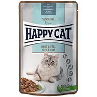 Happy Cat Kapsička Sensitive MIS Haut & Fell 85 g - Cat Food Pouch