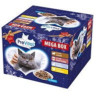 Prevital pouches for cats winter edition 24 × 100 g - Cat Food Pouch