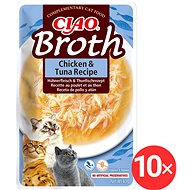 Ciao Churu Cat Broth Chicken and tuna broth recipe 10 × 40 g - Cat Soup