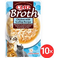 Ciao Churu Cat Broth Chicken and scallop broth recipe 10 × 40 g - Cat Soup
