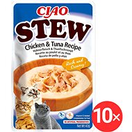 Ciao Churu Cat Stew chicken and tuna recipe 10 × 40 g - Cat Food Pouch