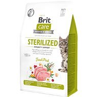 Brit Care Cat Grain-Free Sterilized Immunity Support 0,4 kg - Granule pre mačky