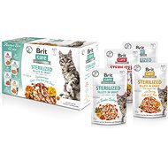 Brit Care Cat Flavour box Sterilized Fillet in Gravy 12 × 85 g - Cat Food Pouch
