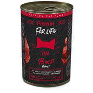 Fitmin for Life Hovězí konzerva pro dospělé kočky 400 g - Canned Food for Cats