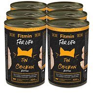 Fitmin for Life Kuracia konzerva pre mačiatka 6× 400 g - Konzerva pre mačky