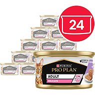 PRO PLAN Delicate Digestion canned food for cats, turkey pâté 24x85g - Canned Food for Cats