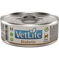 Vet Life Natural Cat konzerva Diabetic 85 g - Diétna konzerva pre mačky