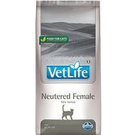 Vet Life Natural CAT Neutered Female 10 kg - Diet Cat Kibble