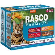 Rasco Premium Adult multipack 12 × 85 g - Cat Food Pouch