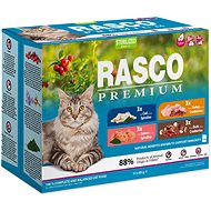 Rasco Premium Sterilized multipack 12 × 85 g - Cat Food Pouch