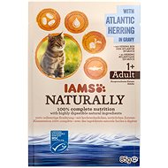 IAMS Naturally Capsule herring in sauce 85 g - Cat Food Pouch