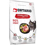 Ontario Cat Sterilised Lamb 0,4 kg - Cat Kibble