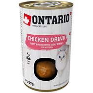 Ontario Drink Kitten Broth for kittens chicken 135 g - Cat Soup