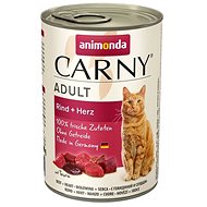 Animonda canned food for cats Carny Adult beef, heart 400 g - Canned Food for Cats