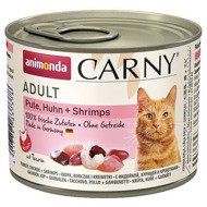 Animonda konzerva pro kočky Carny Adult krůta, kuře + ráčci 200 g - Canned Food for Cats