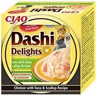 Ciao Dashi Delights kura s tuniakom a hrebenatkou 70 g - Vanička pre mačky
