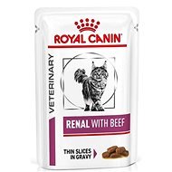 Royal Canin VD Cat kaps. Renal with beef 12 × 85 g - Diet Cat Pouches