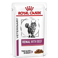 Royal Canin VD Cat capsules. Renal with beef 12 × 85 g - Diet Cat Pouches