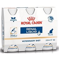 Royal Canin VD Cat liquid Renal 3 × 0,2 l - Veterinary Dietary Supplement