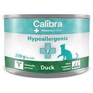 Calibra VD Cat konzerva Hypoallergenic Duck 200 g - Diet Cat Canned Food