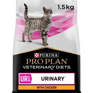 Pro Plan Veterinary Diets Feline UR Urinary Chicken 1,5 kg - Diet Cat Kibble
