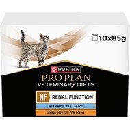 Pro Plan Veterinary Diets Feline NF Advanced Care chicken 10 × 85 g - Diet Cat Pouches