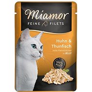 Miamor Fine Filets chicken + tuna pocket 100 g - Cat Food Pouch