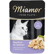 Miamor Fine Filets tuňák + kalamáry kapsička 100 g - Cat Food Pouch