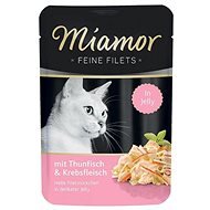 Miamor Fine Filets tuňák + krab kapsička 100 g - Cat Food Pouch