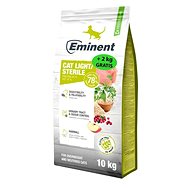 Eminent Cat Light/Sterile High Premium 10 kg + 2 kg - Cat Kibble