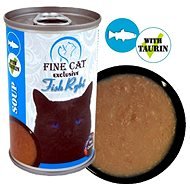 Fine Cat Exclusive polievka pre mačky rybacia 158 g - Polievka pre mačky