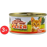 Sokol Falco LISA salmon 3 × 120 g - Canned Food for Cats
