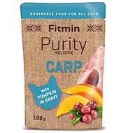 Fitmin Purity Carp with pumpkin 100 g - Cat Food Pouch
