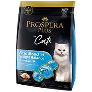 Prospera Plus Sterilized 1+ Chicken Weight Balance 2 kg - Cat Kibble