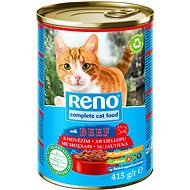Reno canned cat food with beef 415 g - Canned Food for Cats