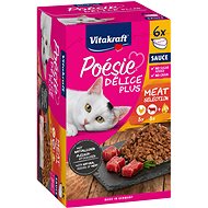 Vitakraft Poésie Délice Plus Multipack chicken + beef 6 × 85 g - Cat Pâté