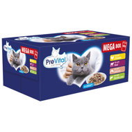 PreVital capsule for cats meat, salmon, sterile liver 40 × 100 g - Cat Food Pouch
