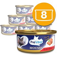 PreVital canned beef for cats 8 × 85 g - Canned Food for Cats