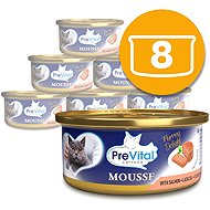 PreVital canned food for cats salmon 8 × 85 g - Canned Food for Cats