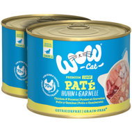 WOW Paté Chicken with prawns Kitten/Junior 2 × 200 g - Canned Food for Cats