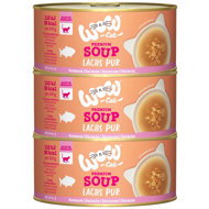 WOW Soup Salmon Soup Adult 3 × 70 g - Cat Soup