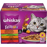 Whiskas 1+ Country Collection mix in juice for adult cats 24 × 85 g - Cat Food Pouch